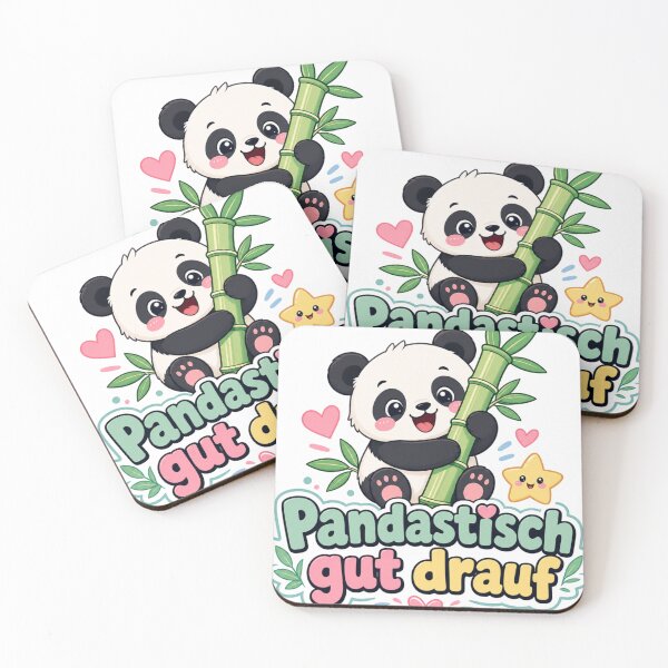 Item preview, Panda-tastic good mood - Cute panda designed and sold by BoosterShop.