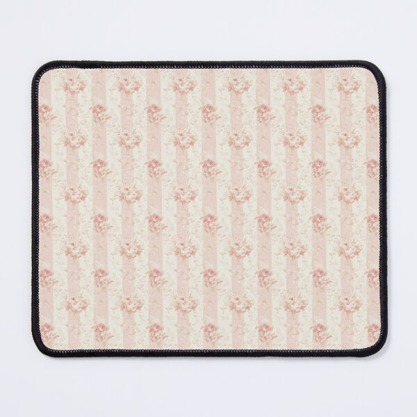 Item preview, Vintage Pink Floral and Stripes designed and sold by LouieVanille.