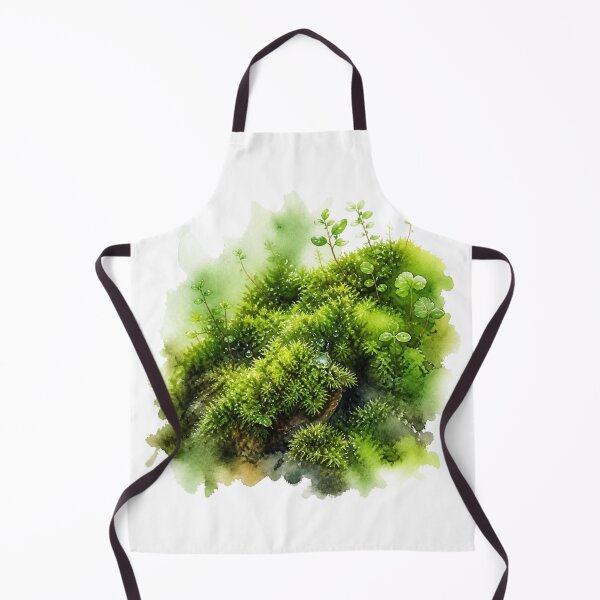 Item preview, Moss watercolor designed and sold by uunaa.