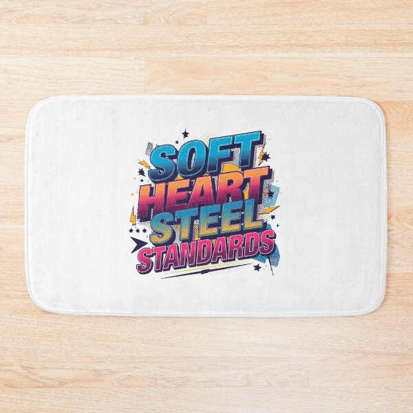 Item preview, Soft Heart Steel Standards. Bold Mindset Quote.vSelf Worth & Confidence Typography designed and sold by Aarvya Fashion Club ( A.F.C ).