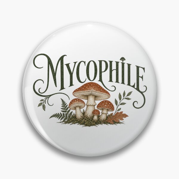 Item preview, Mushroom Lover Mycophile Vintage Botanical Woodland Goblincore Cottagecore Foraging Nature Art designed and sold by The Junto Shop.