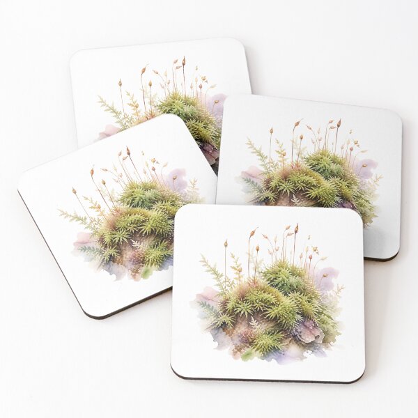 Item preview,  Moss watercolor designed and sold by uunaa.