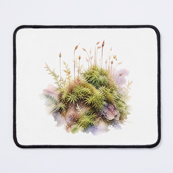 Item preview, Moss watercolor designed and sold by uunaa.