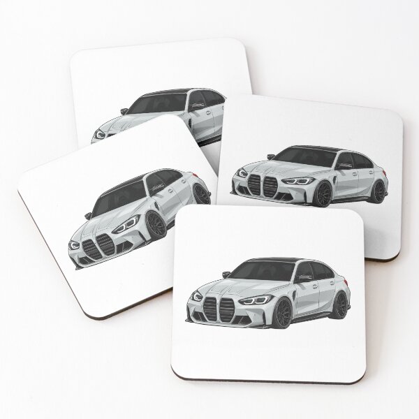 Item preview, G80 3 Competition Brooklyn Grey Performance Sedan Mini Toon designed and sold by VenZolic.