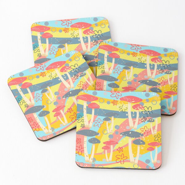Item preview, Boho Mushrooms designed and sold by Unlocked-Art.