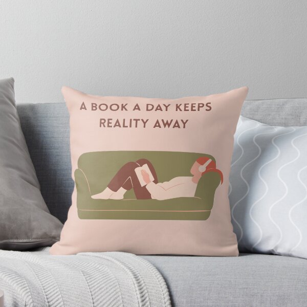 Item preview, A book a day keeps reality away designed and sold by creativityisfun.