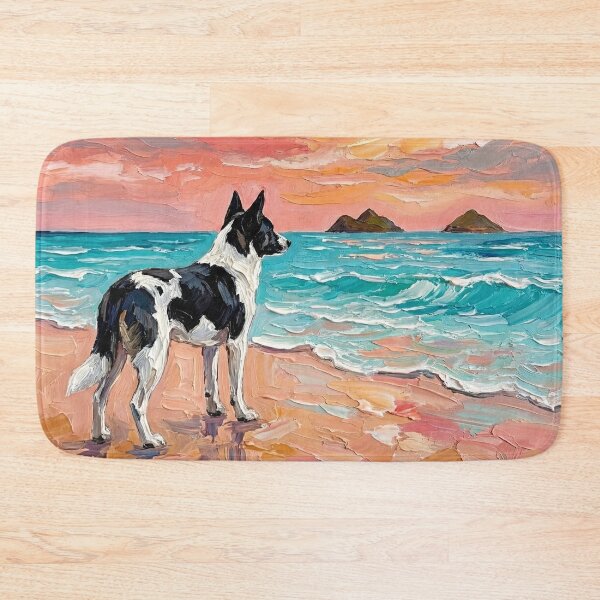 Item preview, Beach Days – Canaan Dog designed and sold by AjaTrier.