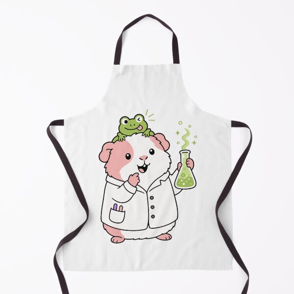 Item preview, Lab Guinea Pig Scientist with Frog and Flask designed and sold by teeperfect.