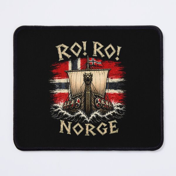 Item preview, Ro Ro Norge Viking Longship Norway Flag Scandinavian designed and sold by Mdcazeem.