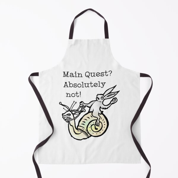 Item preview, Main quest? Absolutely not! designed and sold by witchlingart.