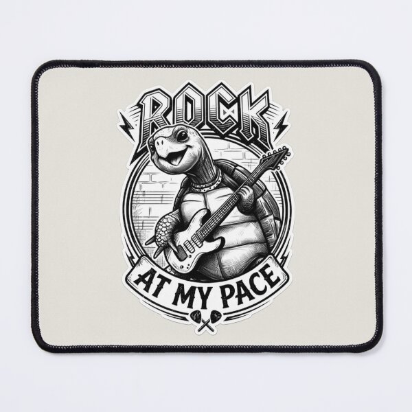 Item preview, Rock At My Pace Turtle designed and sold by Safe Haven Pets.