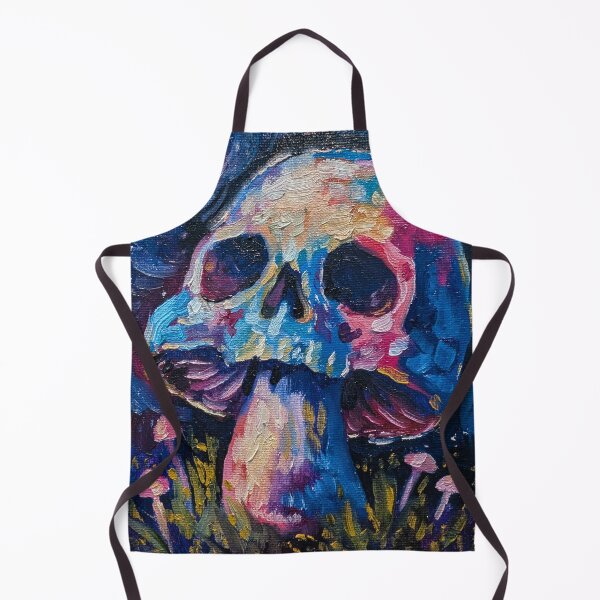 Item preview, Mushroom Moon Skull designed and sold by Doug Paints.