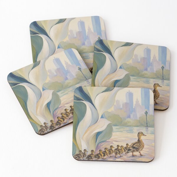 Item preview, Ducklings in Boston  designed and sold by LuluLeb.