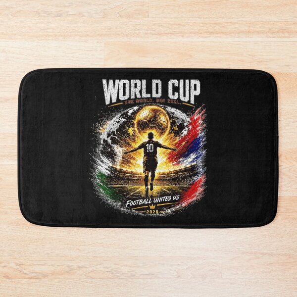 Item preview, World Cup One World. One Goal. Football Unites Us 2026 Soccer Fan designed and sold by LeoSnarf.