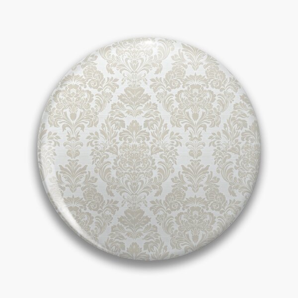 Item preview, Vintage Off White Damask  designed and sold by LouieVanille.
