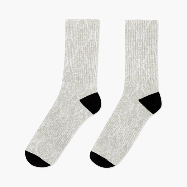 Item preview, Vintage Off White Damask  designed and sold by LouieVanille.