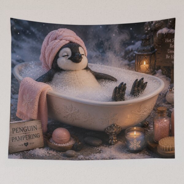 Item preview, Penguin Pampering designed and sold by Kimberly Palmer.