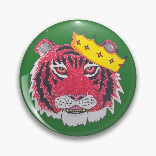 Item preview, Tiger Crown drawing by Allison Parkinson designed and sold by Tiger's Eye Books.