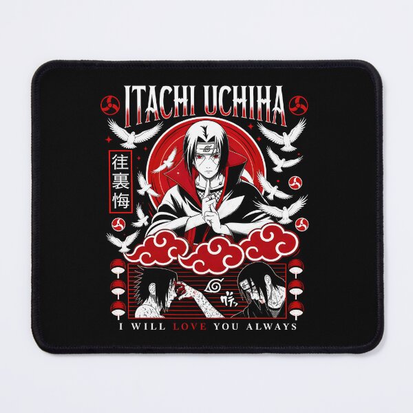 Item preview, Uchiha Prodigy-Itachi Uchiha -Red Cloud Akatsuki - I Will Love You Always Aesthetic Design designed and sold by Trinidesigns123.
