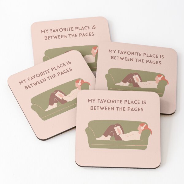 Item preview, My favorite place is between the pages designed and sold by creativityisfun.