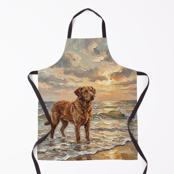 Item preview, Beach Days – Chesapeake Bay Retriever designed and sold by AjaTrier.