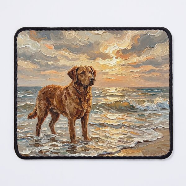 Item preview, Beach Days – Chesapeake Bay Retriever designed and sold by AjaTrier.