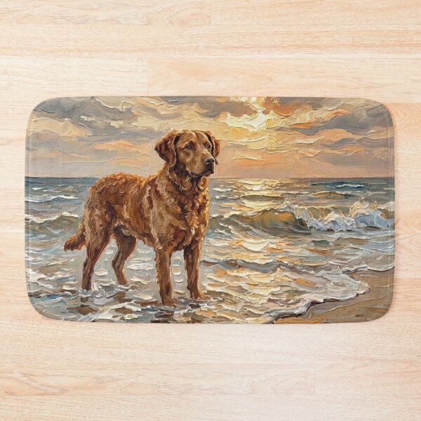 Item preview, Beach Days – Chesapeake Bay Retriever designed and sold by AjaTrier.