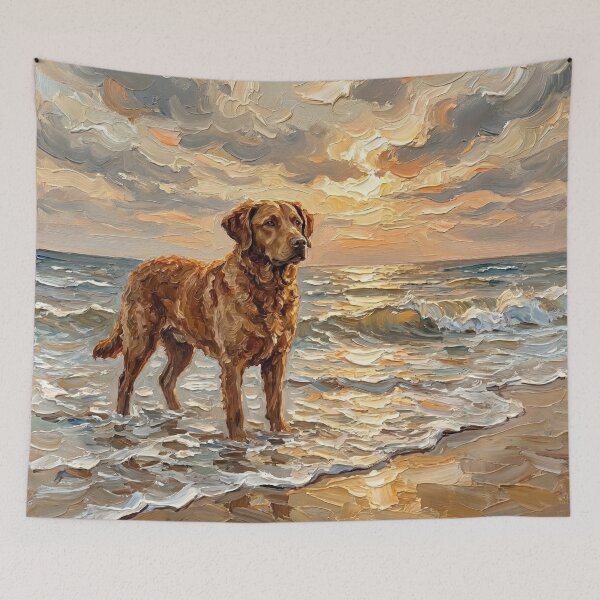 Item preview, Beach Days – Chesapeake Bay Retriever designed and sold by AjaTrier.