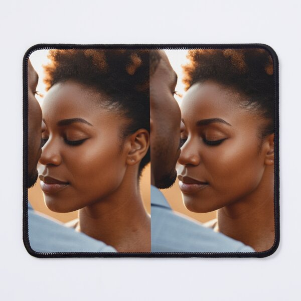 Item preview, Portrait - African American Couple, Moment of Affection designed and sold by Beat-It.