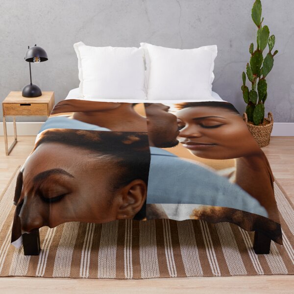 Item preview, Portrait - African American Couple, Moment of Affection designed and sold by Beat-It.