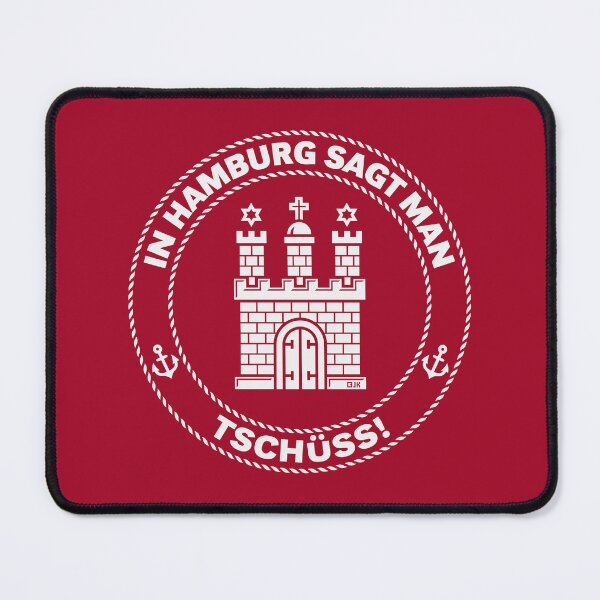 Item preview, In Hamburg, you say goodbye! (Farewell / White) designed and sold by Roderix.