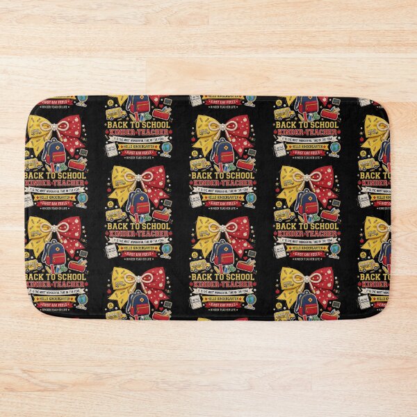 Item preview, Back To School Kinder Teacher designed and sold by Roy & Tiffany.
