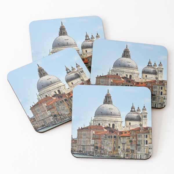 Item preview, View of Grand Canal and Basilica Santa Maria della Salute in Venice, Italy, summertime designed and sold by goceris.