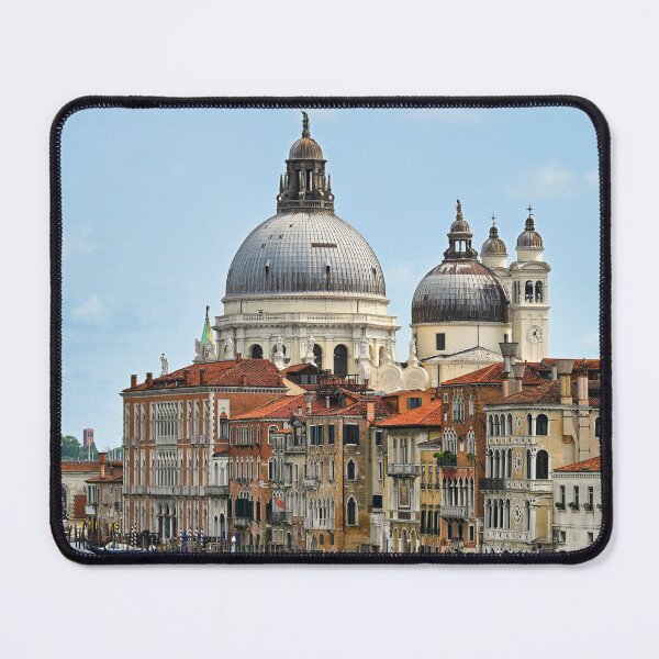 Item preview, View of Grand Canal and Basilica Santa Maria della Salute in Venice, Italy, summertime designed and sold by goceris.