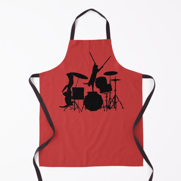 Item preview, Cute Cats Playing Drums designed and sold by Primroaddesigns.
