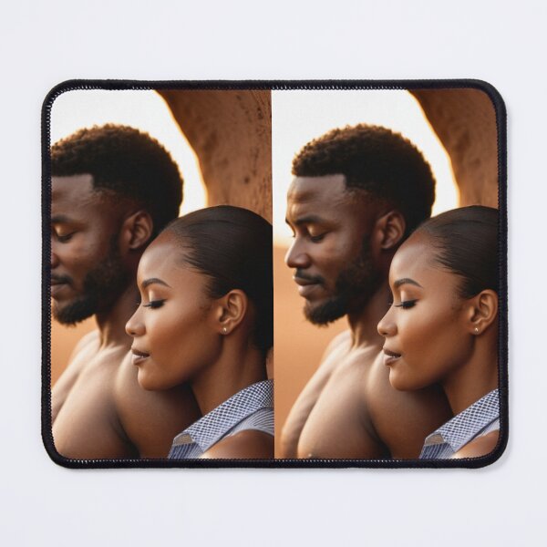 Artikelvorschau, Portrait - African Couple, Sunset Complicity entworfen und verkauft von Beat-It.