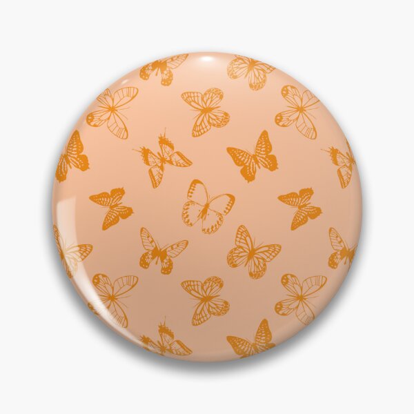 Item preview, Orange Butterfly Pattern Design designed and sold by PatternTitan.