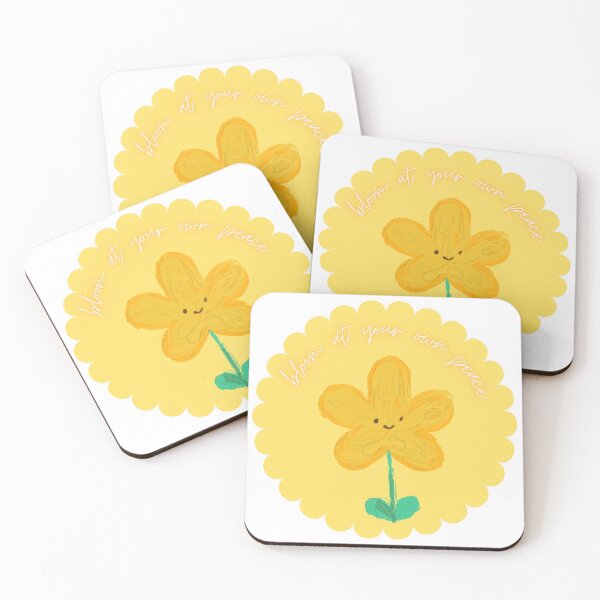 Item preview, Bloom At Your Own Peace Flower Sticker designed and sold by HueGotThis.