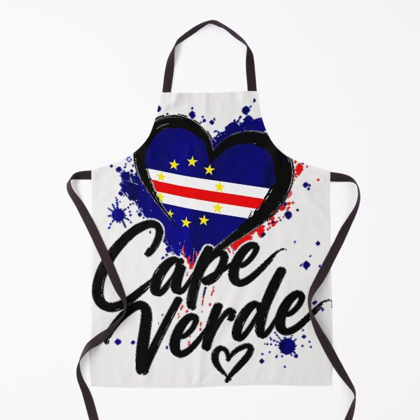 Item preview, Cape Verde Flag Heart Cape Verdean National Pride designed and sold by LeoSnarf.