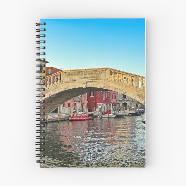 Item preview, Stone bridge Ponte di Vigo across Vena water canal in historical centre of Chioggia town, Veneto Region, Italy designed and sold by goceris.