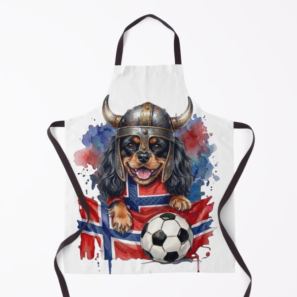 Item preview, Cavalier King Charles Spaniel black and tan World Cup Norway Suppawter designed and sold by The Suppawters.