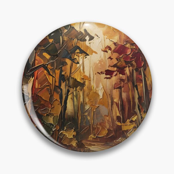 Item preview, Whispering Autumn Path - Classic Art designed and sold by Dhenin Studio.
