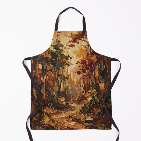 Item preview, Whispering Autumn Path - Classic Art designed and sold by Dhenin Studio.