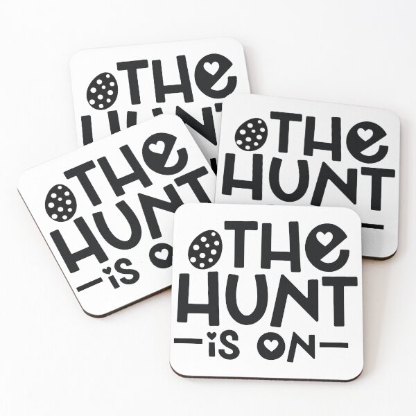 Item preview, The Hunt Is On - Funny Easter Quotes Retro Vintage Aesthetic Cute Spring Holiday Best Family Gift designed and sold by FuzionRaptor.