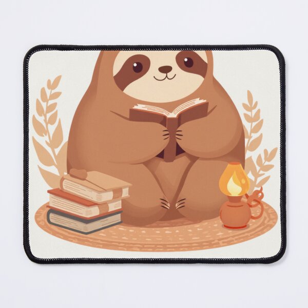Item preview, Booked & Busy Sloth Funny Kawaii Quote Cute Animal T-Shirt designed and sold by WrongGift.
