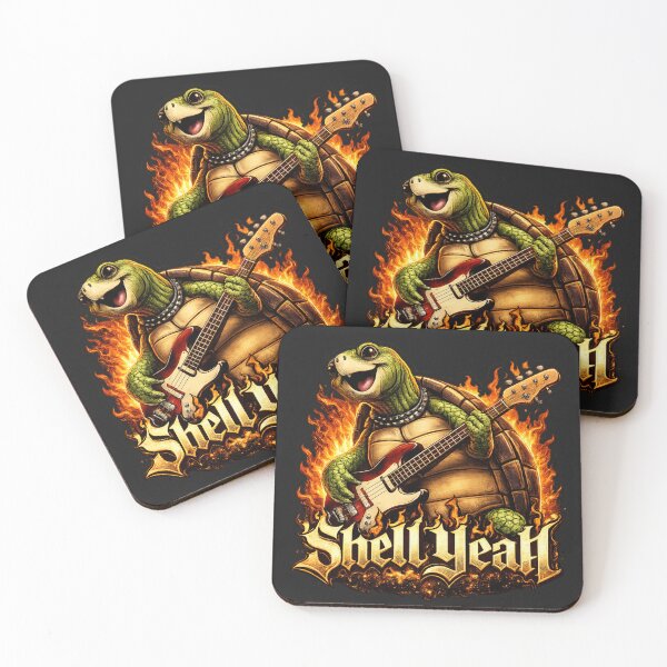 Item preview, Shell Yeah Bass Guitar Turtle designed and sold by Safe Haven Pets.