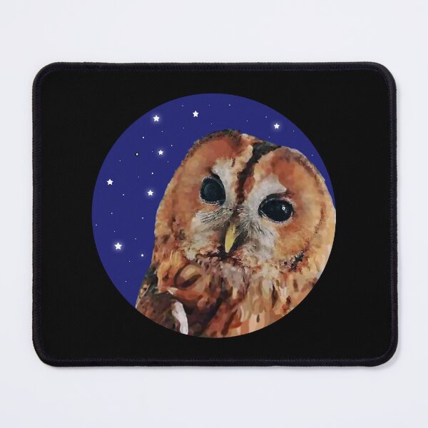 Item preview, Midnight Owl detailed illustration Proceeds go to animal charities and rescues designed and sold by AnimalFriends1.