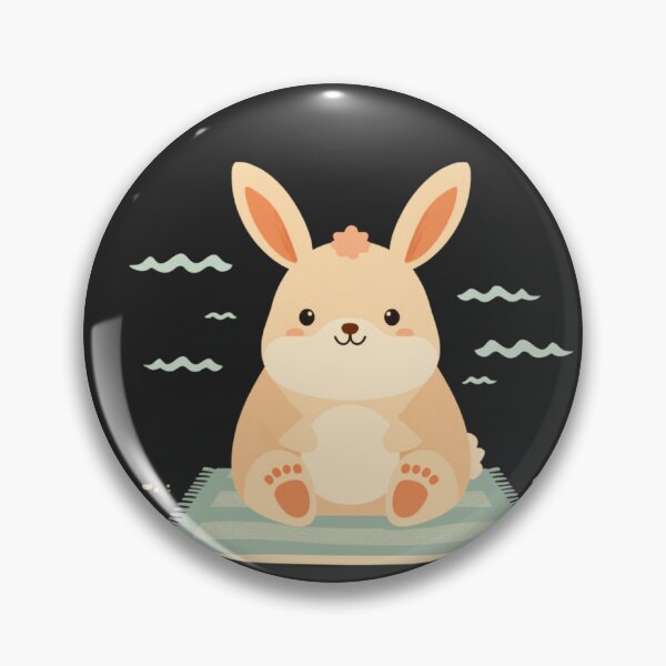 Item preview, Cute Fluffy Bunny Beach Towel Summer Kawaii T-Shirt designed and sold by WrongGift.