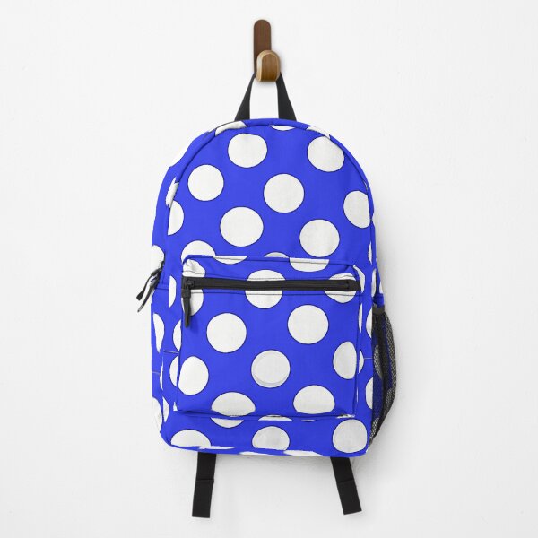 Item preview, White Polka Dots on Sea of Blue designed and sold by Pickle Wicked Designs.