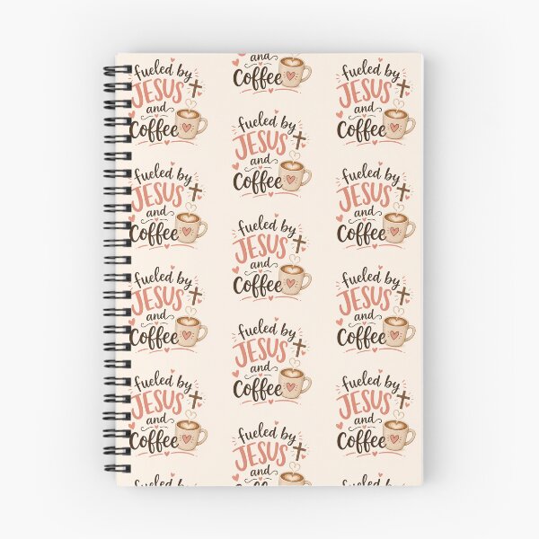 Item preview, Fueled by Jesus and Coffee  designed and sold by Creativa101.